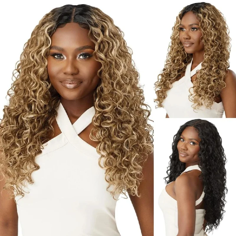 Colored wig with a natural - looking root for a more realistic lookOutre EveryWear Synthetic Lace Front Wig - Every 33