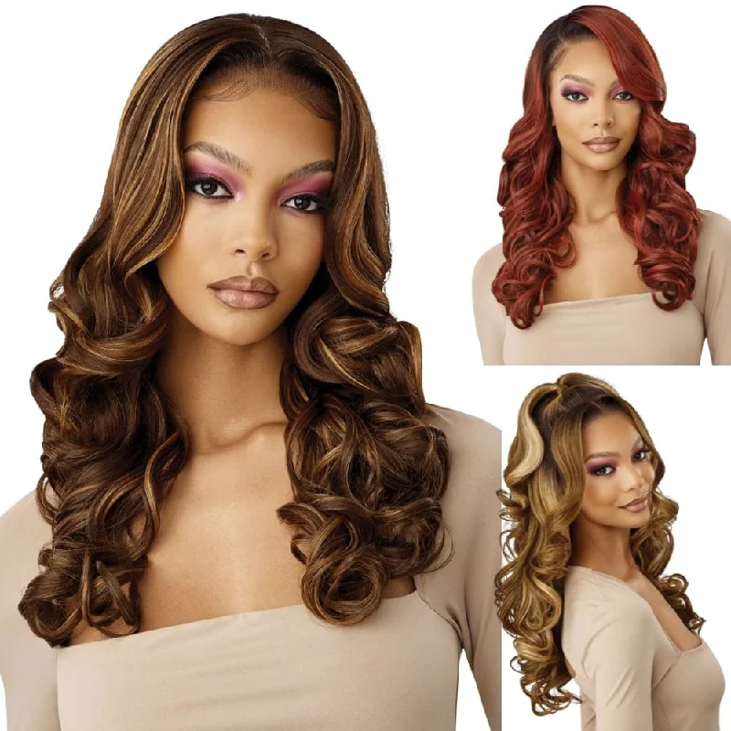 Colored wig with a straight texture for a sleek and minimalist lookOutre Perfect Hairline 13x6 Lace Frontal Wig - Briella