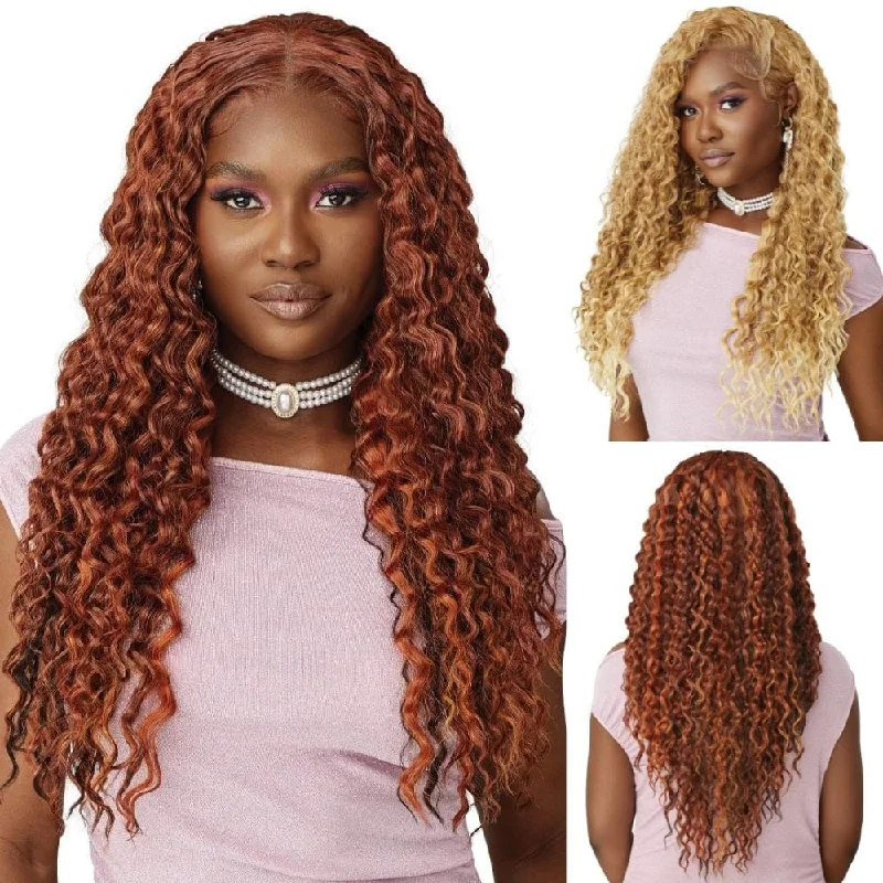 Colored wig with a straight texture for a sleek and minimalist lookOutre Perfect Hairline Swoop Series 13x4 Lace Frontal Wig - Swoop 3