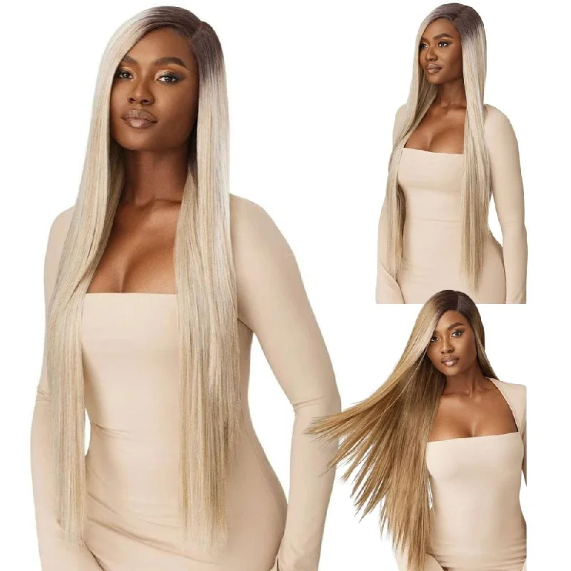 Adjustable - cap colored wig for a comfortable fitOutre Synthetic SleekLay Part Lace Front Wig - Korai