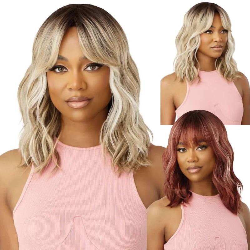 Colored wig with a silk - base cap for a comfortable and smooth feelOutre Wigpop Style Selects Synthetic Full Wig - Alice