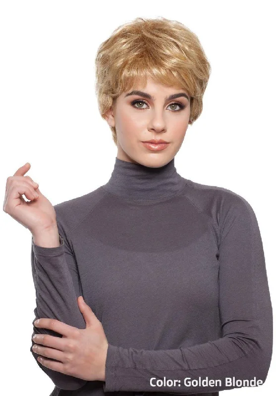 Bob wig with side - swept bangs for a sophisticated look514 Nicole by WIGPRO: Synthetic Wig | Clearance Sale