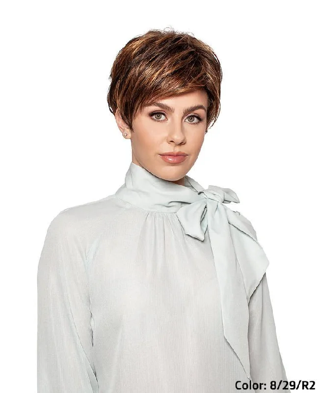 Bob wig with a pixie - inspired cut for a bold and stylish choice581 Khloe by WigPro: Synthetic Wig