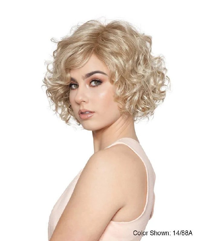 Bob wig with a monofilament cap for a breathable feel583 Heidi by WigPro: Synthetic Wig