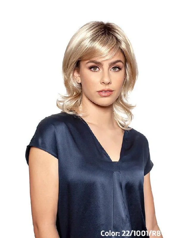 Heat - resistant bob wig for styling versatility585 Iris by WigPro: Synthetic Wig