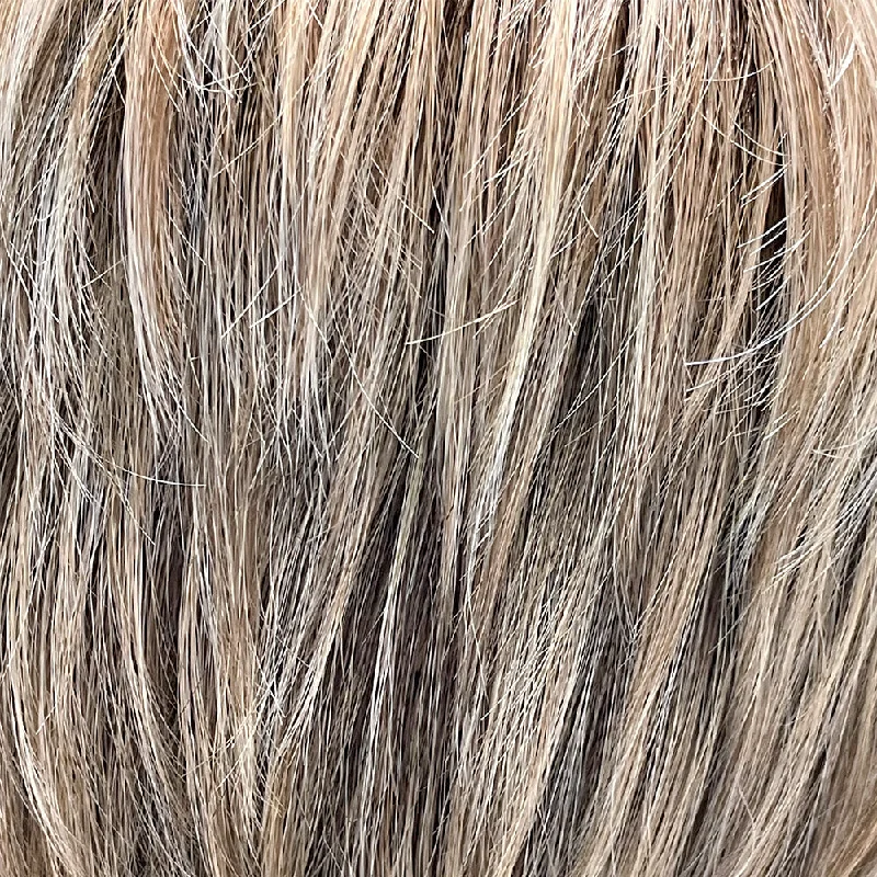 Raw Sugar Blonde-R | 12/14/88+8 | Mixture of Neutral light blonde, honey blonde, pale gold blonde, with the base of light brown low lights featuring medium root color.