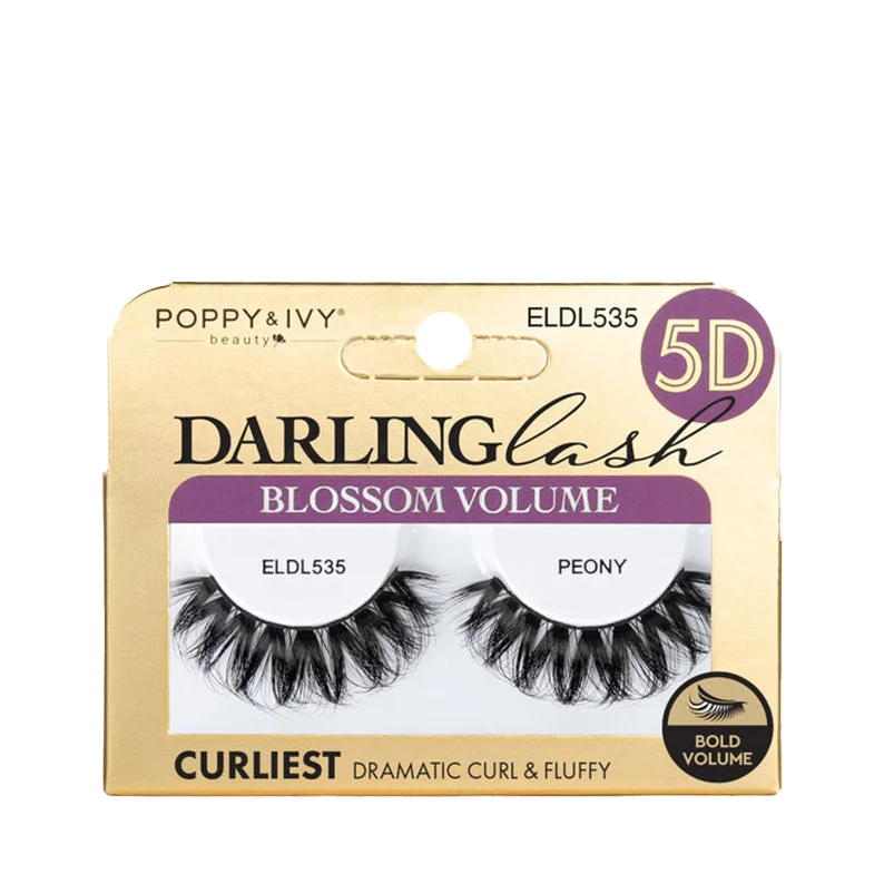 Lace wig with a curly texture for a bold and stylish choiceABSOLUTE NEW YORK Poppy & Ivy 5D Darling Multi Dimensional Lashes PEONY #ELDL535