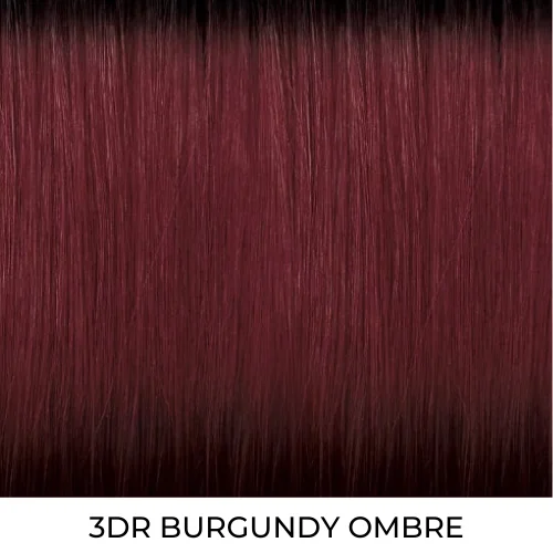 3DR BURGUNDY OMBRE