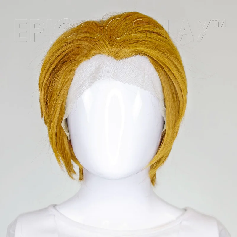 Lace wig in a chocolate - brown color for a rich and warm appearanceAtlas Lacefront - Autumn Gold Wig