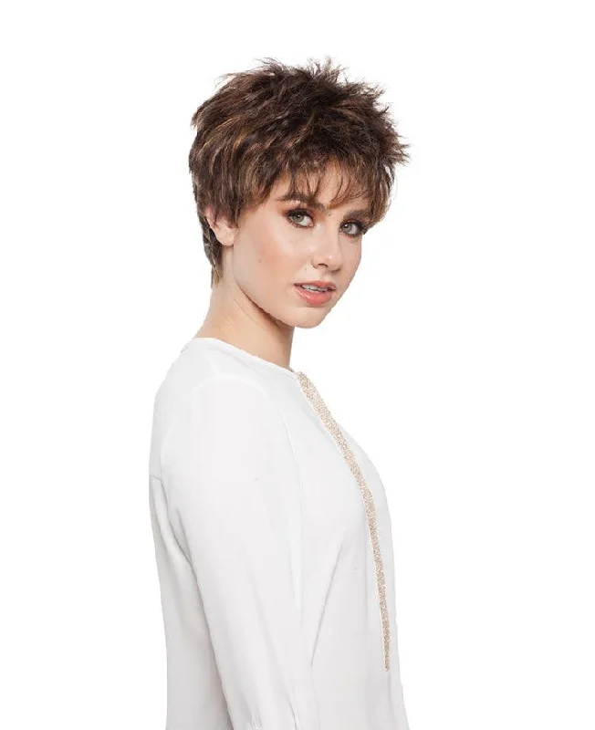 Bob wig made from high - quality synthetic fibersBA506 Stevie by WigPro | Bali Synthetic Wig