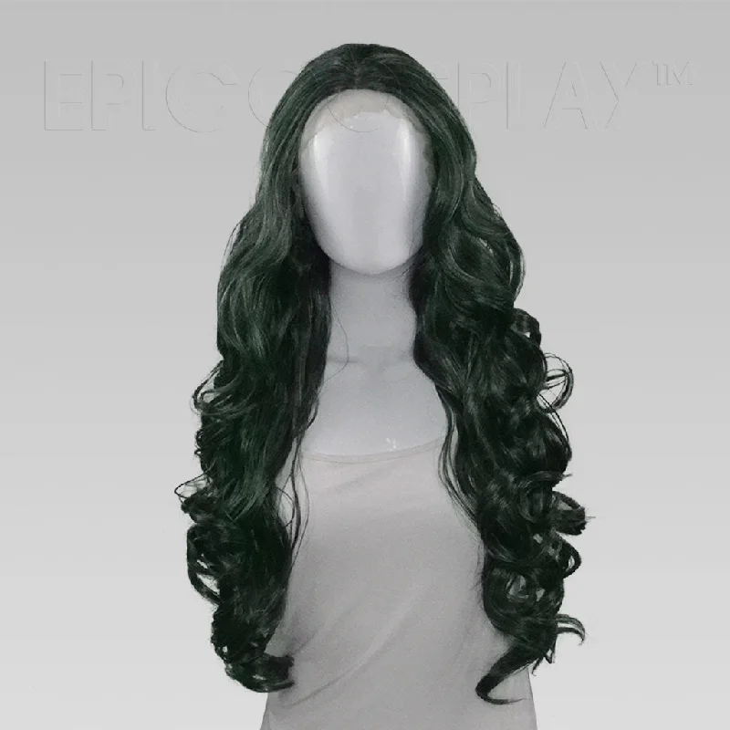 Lace wig with a 200 - density for a full and thick appearanceDaphne Lacefront - Forest Green Mix Wig