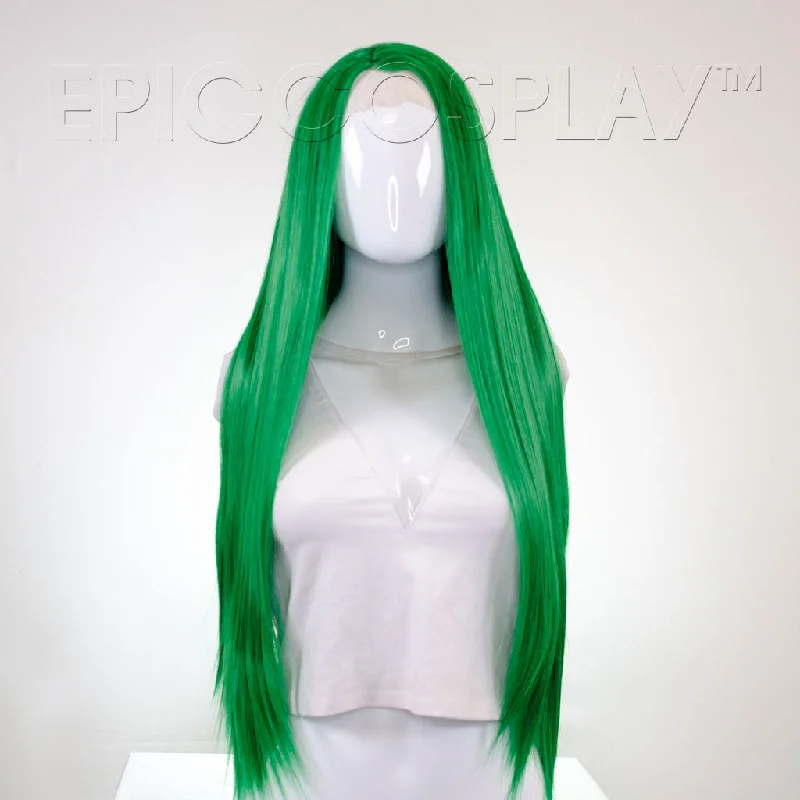 Lace wig with a silk - base cap for a comfortable and smooth feelEros Lacefront - Oh My Green! Wig