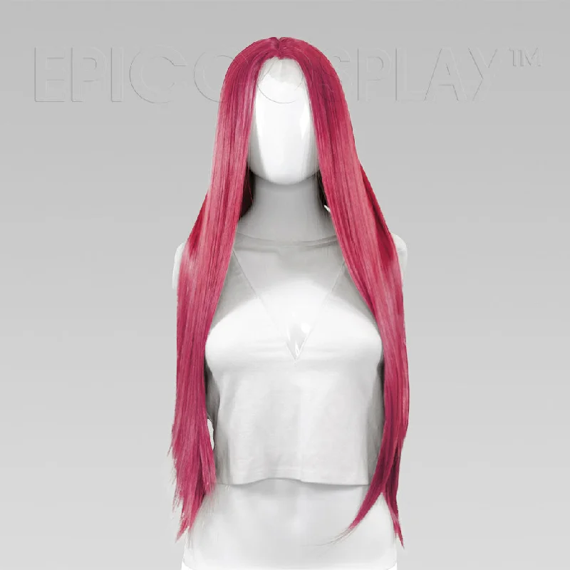 Lace wig with a middle - part for a classic and elegant styleEros (Lacefront) - Sky Magenta Wig