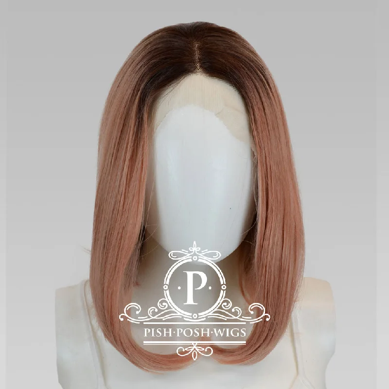 Human - hair lace wig for a luxurious and natural feelGigi - Rose Gold Wig