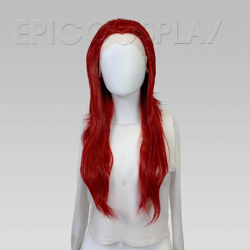 Lace wig with a silk - base cap for a comfortable and smooth feelHecate V2 Layered - Apple Red Mix Wig