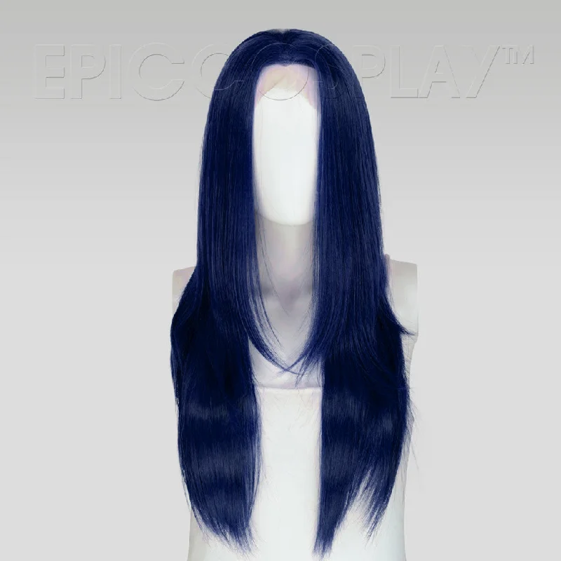 Lace wig with a 13x4 lace frontal for a wide - parting areaHecate - Midnight Blue Wig