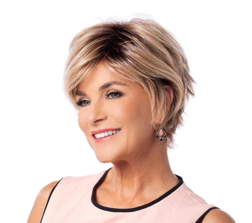 Short - bob wig for a super - sleek and minimalist styleDazzling Wig by Toni Brattin | Heat Friendly Synthetic (Basic Cap)