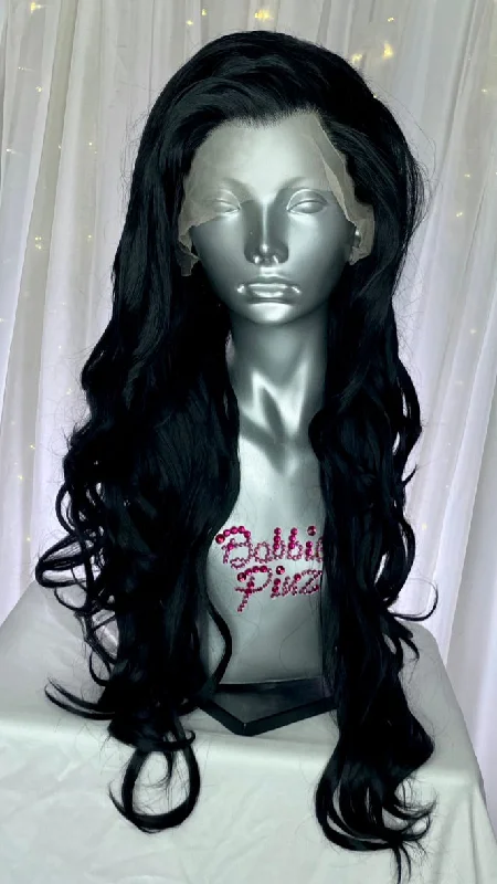 Lace wig with a natural - looking root for a more realistic look"Karen" - 1