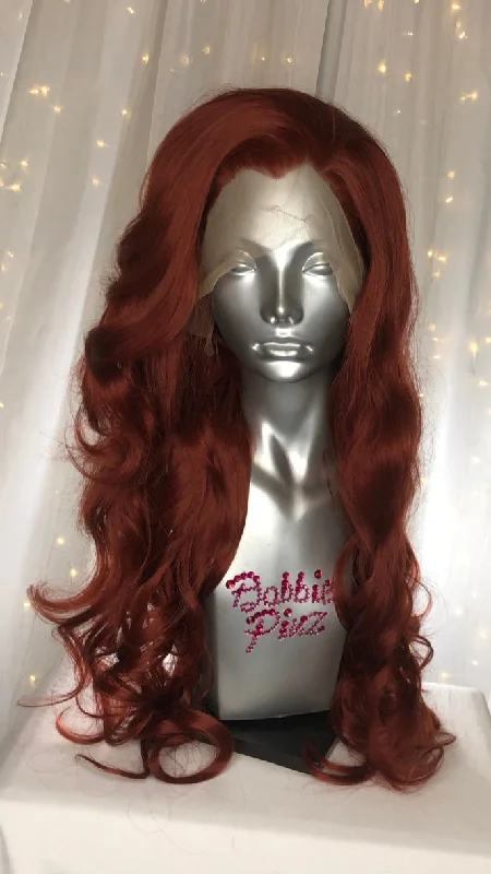 Lace wig with a side - part for a more flattering look"Karen" - 350