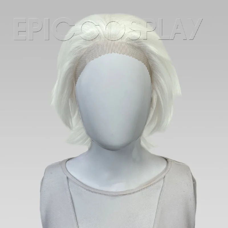 Lace wig with a wavy texture for a beachy lookKeto (Layered) - Classic White Wig