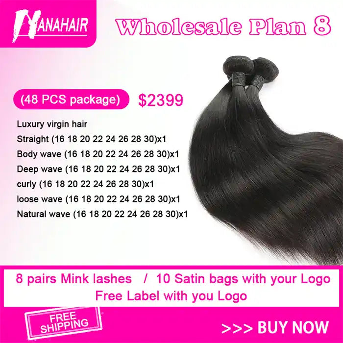 Lace wig with a straight texture for a sleek and minimalist lookLuxury Virgin Perfect Blend of Style and Durability Wholesale 100% Brazilian Hair Bundles