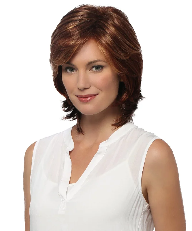 Bob wig with a monofilament cap for a breathable feelNatalie Pure Stretch Cap Wig by Estetica | All Sales Final | Discontinued