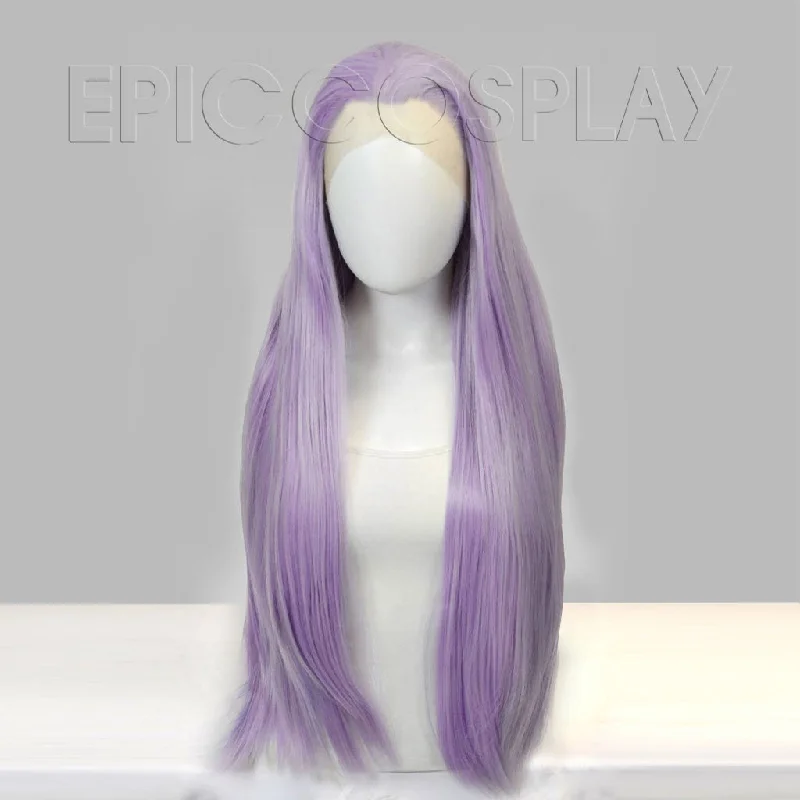 Lace wig with a silk - base cap for a comfortable and smooth feelNemesis - Fusion Vanilla Purple Wig