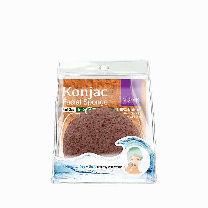 Lace wig with a wispy fringe for a soft and feminine lookNICKA K Konjac Facial Sponge [RED CLAY] #NS061