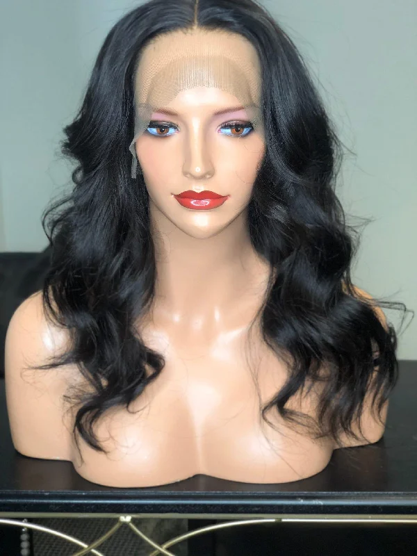 Lace wig with a natural - looking root for a more realistic lookOBEHI