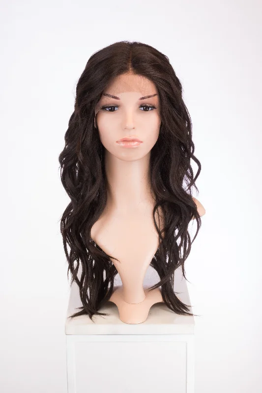 Human - hair lace wig for a luxurious and natural feelOrion Dark Chocolate - Natural