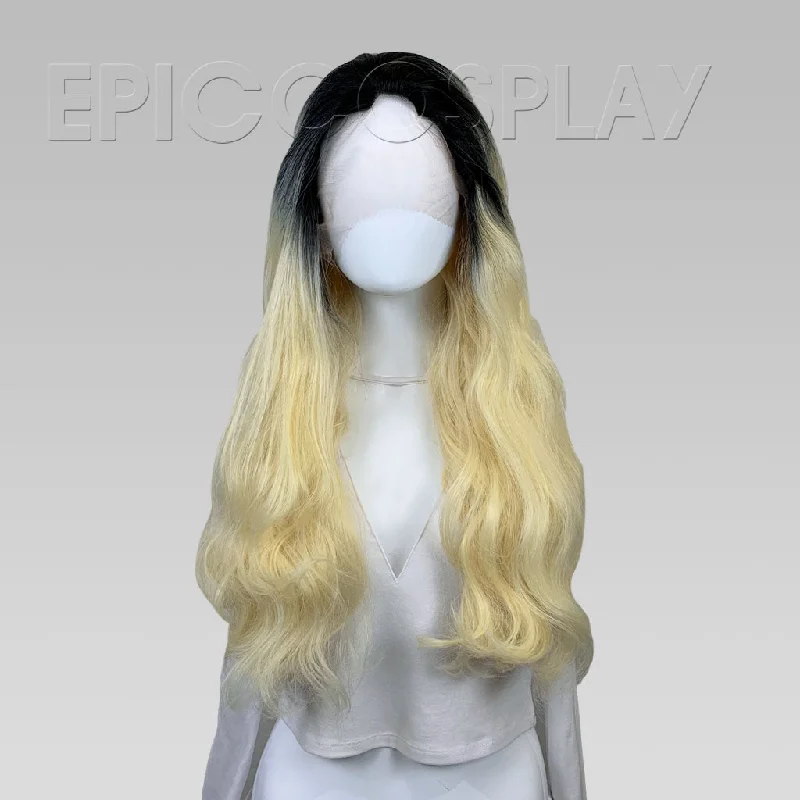 Lace wig with a curly texture for a bold and stylish choiceStefani - Blonde Wig