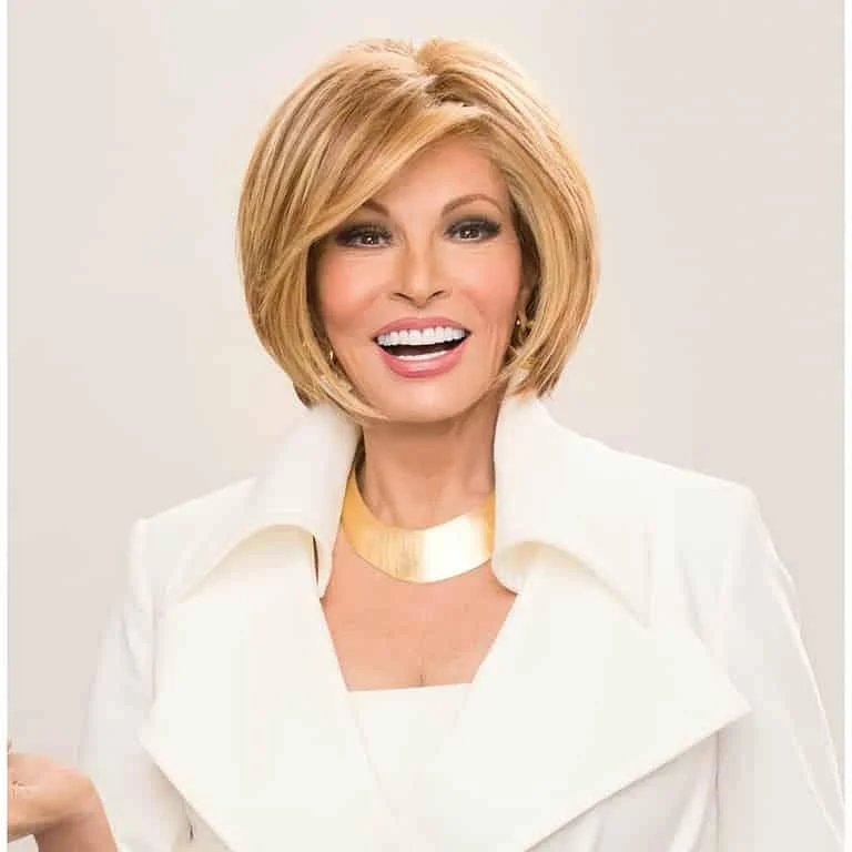 Bob wig with a pixie - inspired cut for a bold and stylish choiceStraight up with a Twist Wig by Raquel Welch | Synthetic Lace Front (Mono)