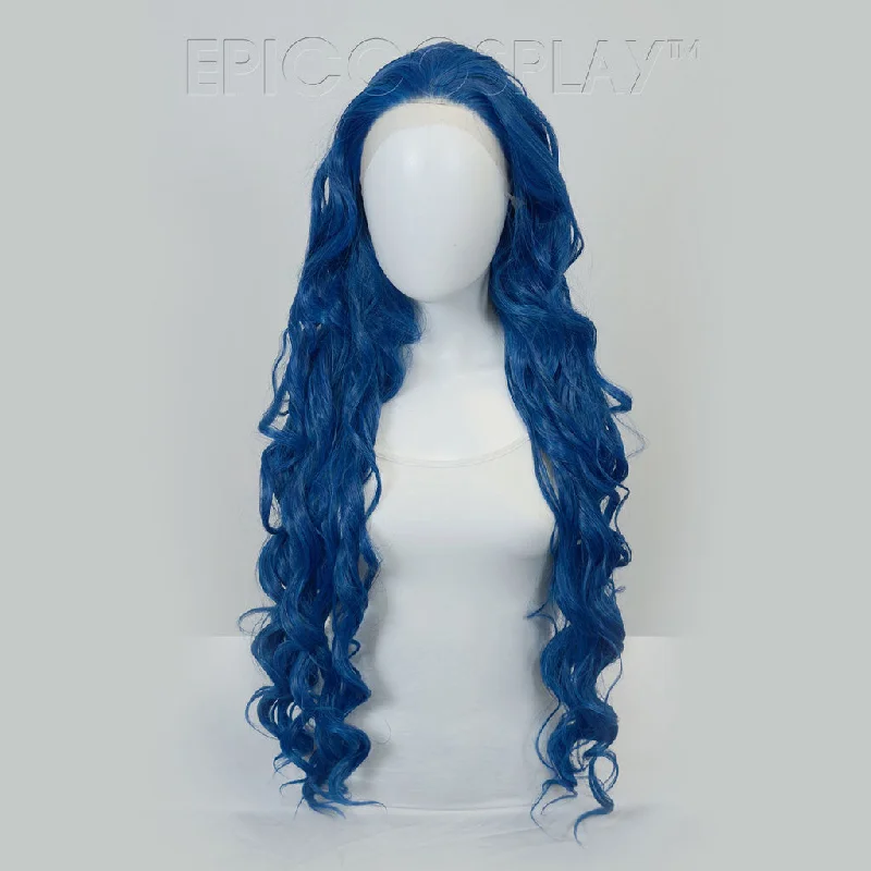 Lace wig with a side - part for a more flattering lookUrania - Shadow Blue Wig