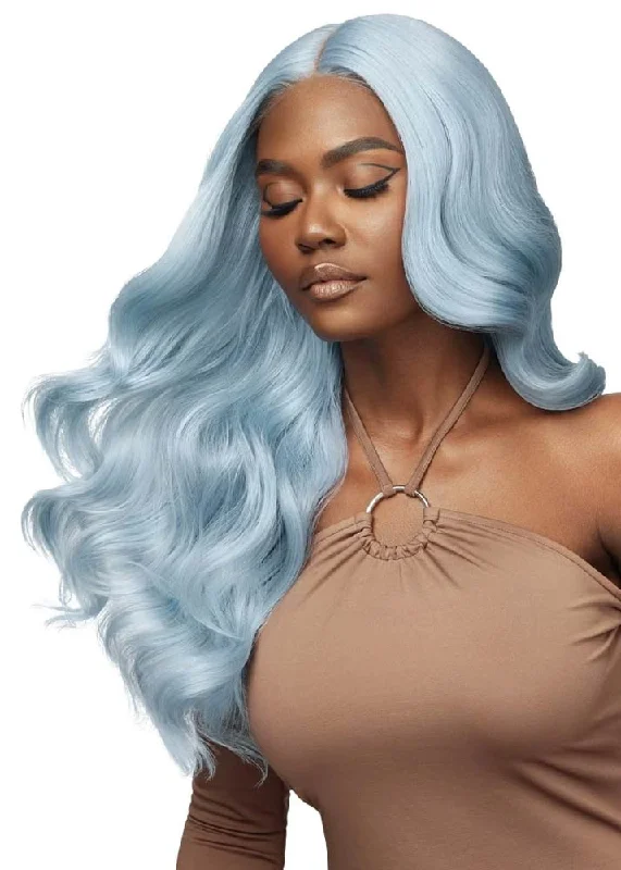 Synthetic lace wig with a heat - resistant formulaAlecia