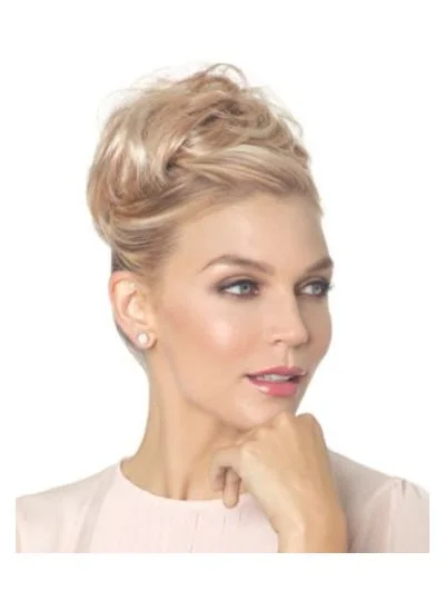 Bob wig with a wavy texture for a beachy lookBallerina Bun - Revlon