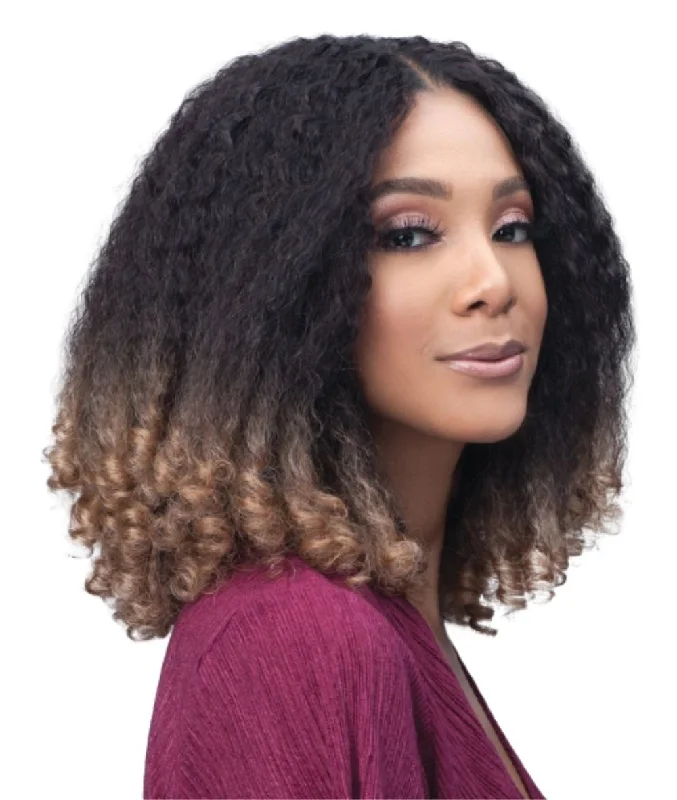 Adjustable - cap lace wig for a comfortable fitBobbi Boss Lace Front Premium Synthetic Wig - MLF310 Kyra