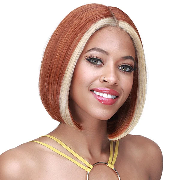 Lace wig with a natural - looking root for a more realistic lookBOBBI BOSS LACE FRONT WIG MLF592 TACY [MLF592]