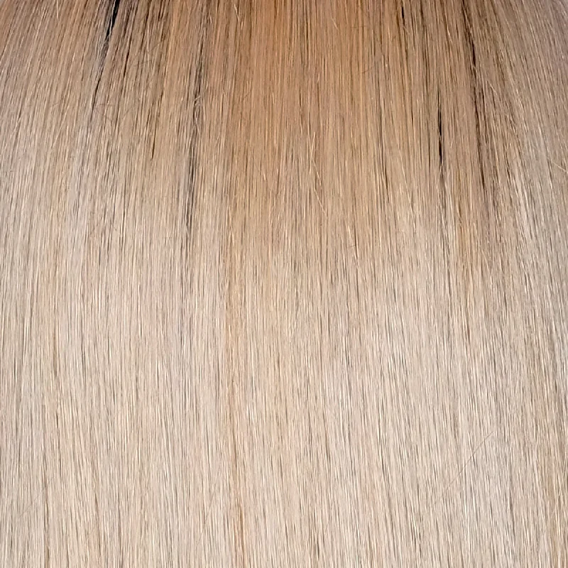 Honey with Chai Latte | 11R/88B/613 | A blend of Sienna Brown and cool medium brown rooting with a blend of honey blonde, light blonde and smoky blonde with a hint of pure blonde