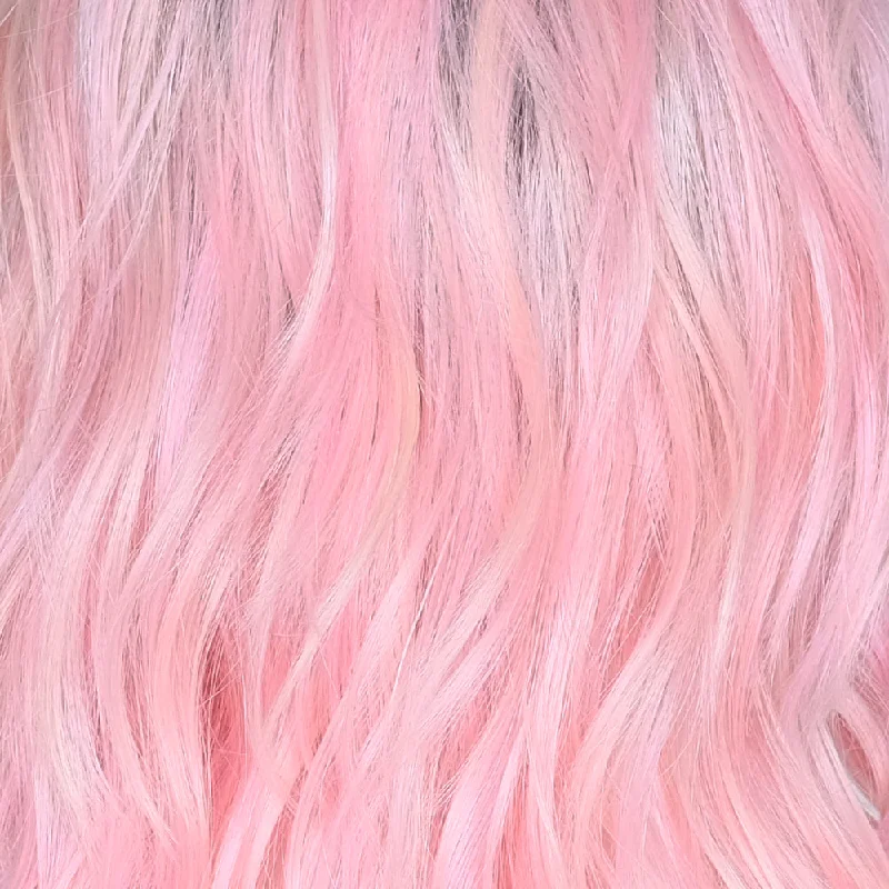 Rose Gold | a beautiful shimmering blend of blondes, pink, with a soft light brown roots