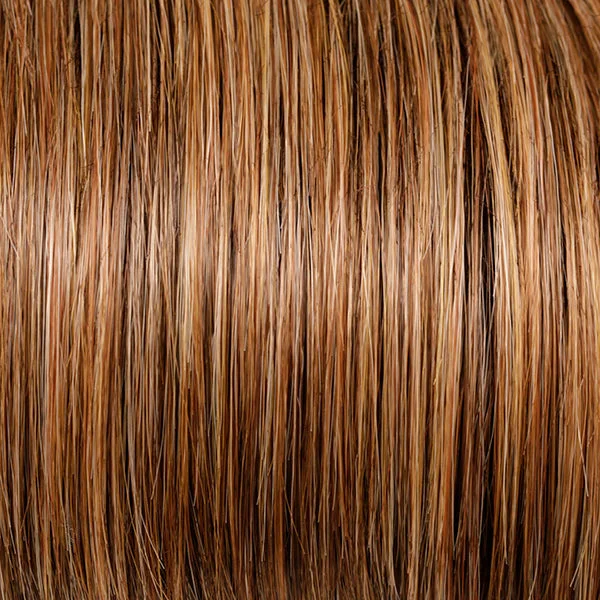 17/23/R8 | Beige Blonde Auburn Blend Medium Rooted Brown