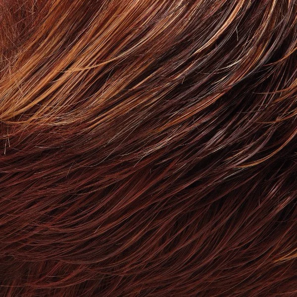 32F | Cherry Crème | Med Red & Med Red-Gold Blonde Blend w/ Med Red Nape