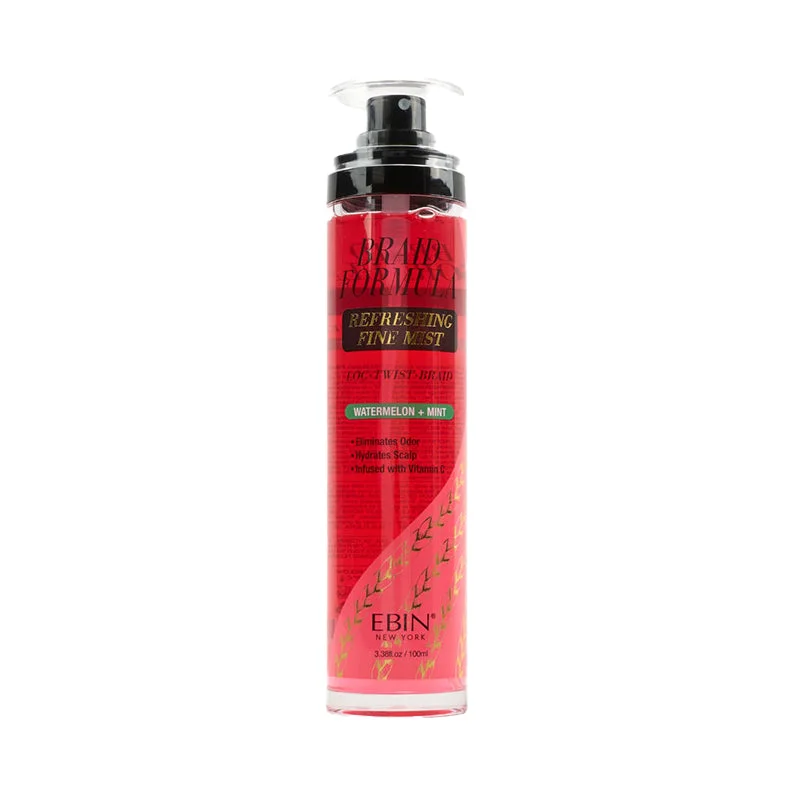 Lace wig with a side - part for a more flattering lookEBIN Braid Formula Refreshing Fine Mist [Watermelon + Mit] 3.38oz