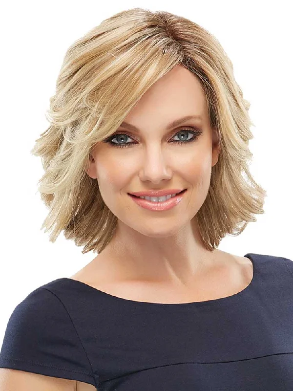 Bob wig with a wavy texture for a beachy lookElizabeth wig - HD Collection Jon Renau