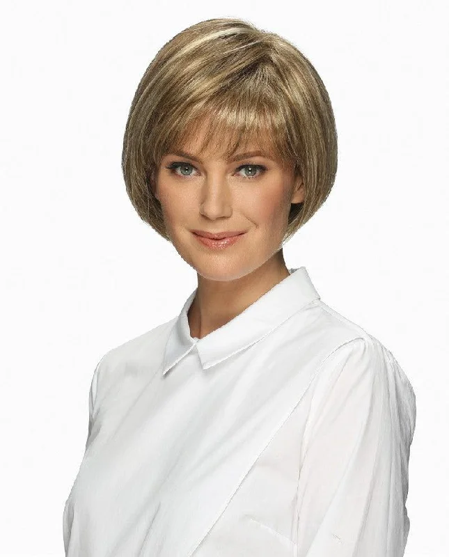 Bob wig with auburn highlights for a warm and vibrant appearanceEllen Wig by Estetica Designs | Synthetic (Traditional Cap) | Clearance Sale