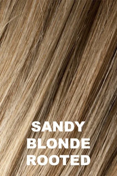 Sandy Blonde Rooted