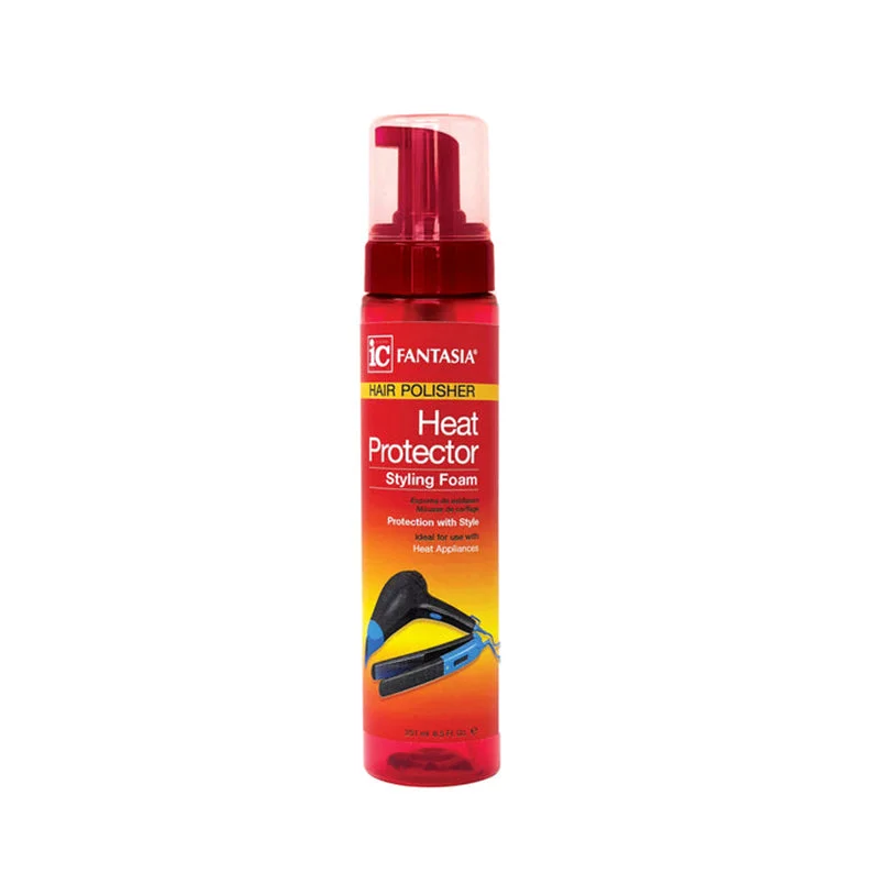 Lace wig with a side - part for a more flattering lookFANTASIA IC Heat Protector Styling Foam 8.5oz