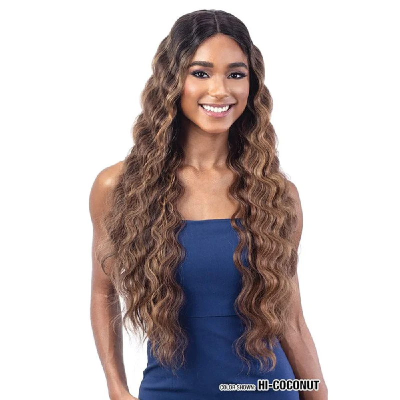 Lace wig with a natural - looking root for a more realistic lookFreeTress Equal Level Up HD Lace Front Wig - Gianna