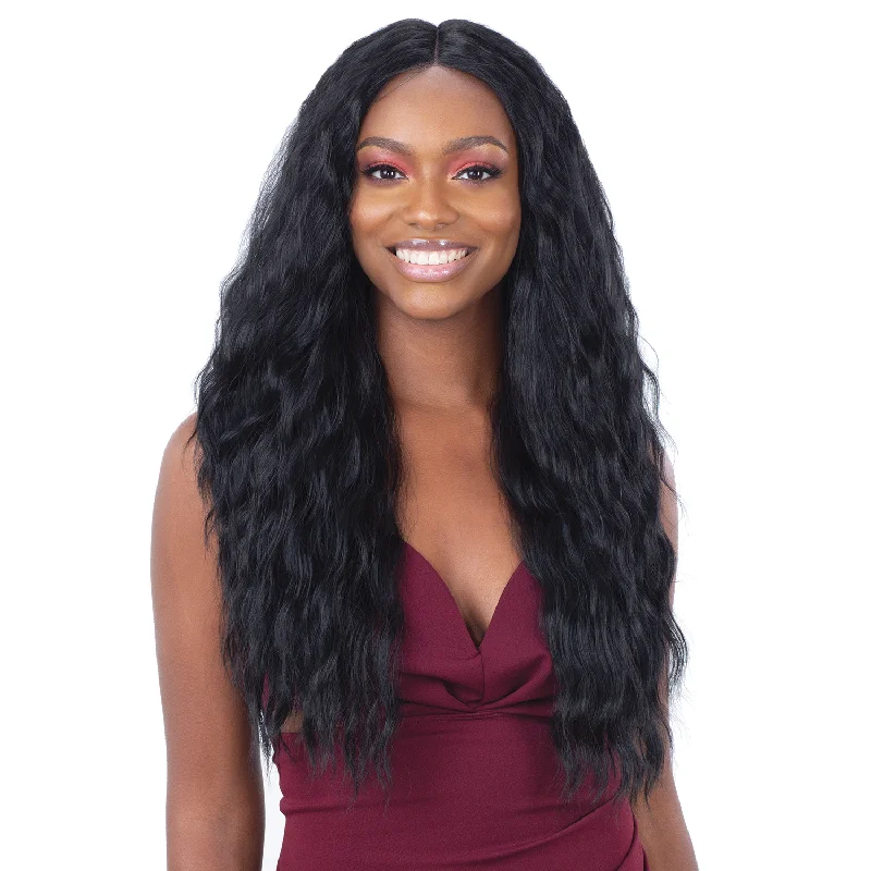 Lace wig with a wavy texture for a beachy lookFreeTress Equal Synthetic Lite Lace Front Wig – LFW-001 (OTCOPPER only)