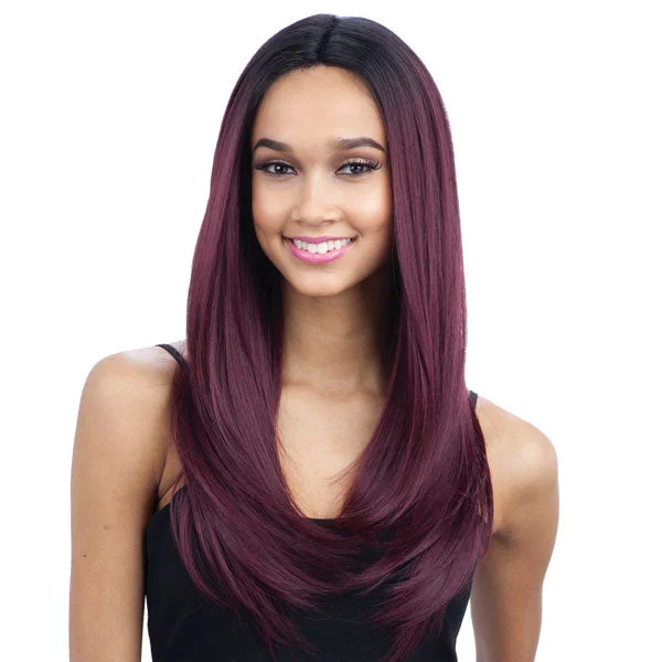 Synthetic lace wig with a heat - resistant formulaFREETRESS FREEDOM WIG PART LACE 201 [W1001]