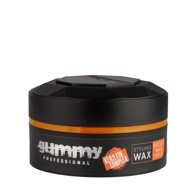 Lace wig with a pre - plucked hairline for a more natural lookGUMMY Styling Wax [BRIGHT MAX HOLD] 5oz